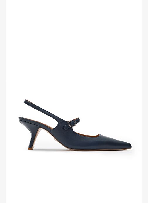 Louvre Deri 6 Cm Stiletto - Görsel 8