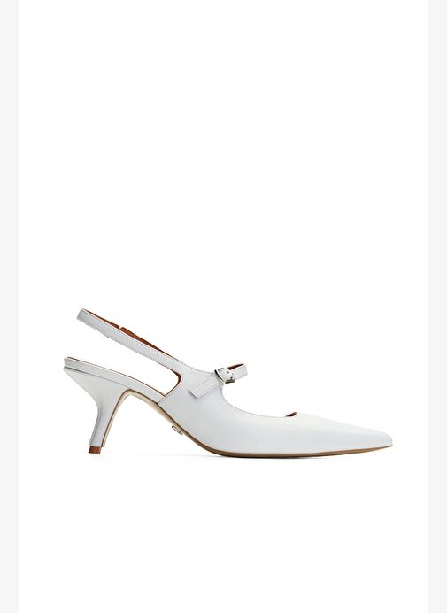 Louvre Deri 6 Cm Stiletto - Görsel 2