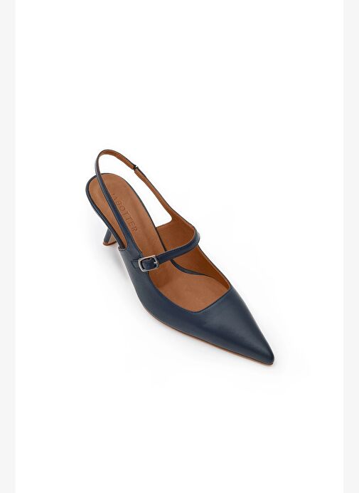 Louvre Deri 6 Cm Stiletto - Görsel 4