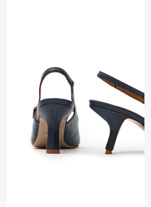 Louvre Deri 6 Cm Stiletto - Görsel 6