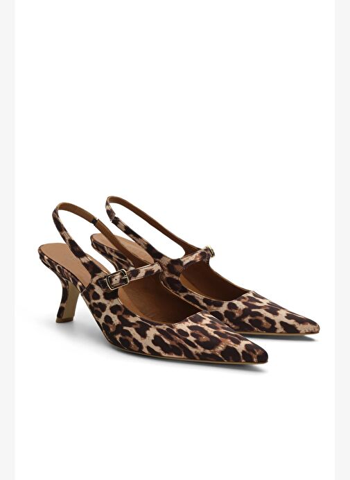 Louvre Saten 6 Cm Stiletto - Görsel 3