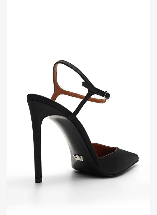 Madrıd Saten 10 Cm Stiletto - Görsel 5