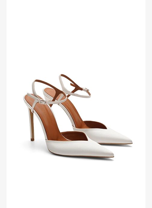 Madrıd Saten 10 Cm Stiletto - Görsel 3