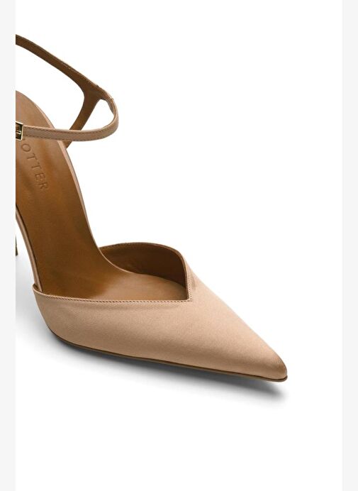 Madrıd Saten 10 Cm Stiletto - Görsel 4