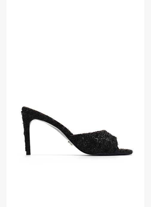 Malvina Tüvit 8 Cm Topuklu Terlik - Görsel 2