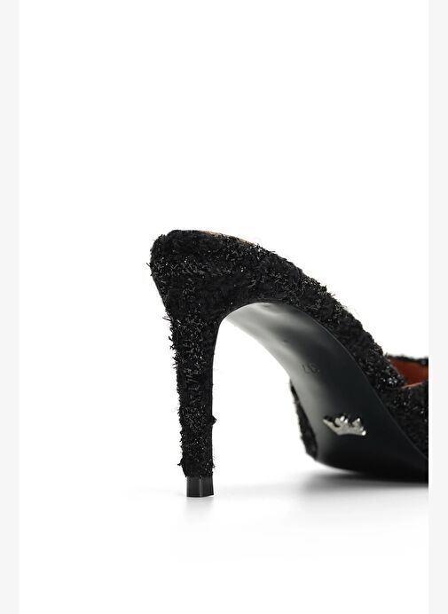 Malvina Tüvit 8 Cm Topuklu Terlik - Görsel 5