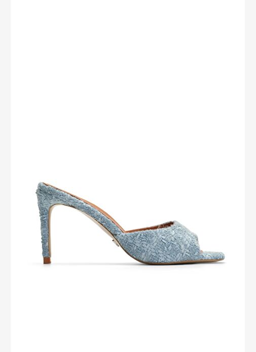 Malvina Tüvit 8 Cm Topuklu Terlik - Görsel 6