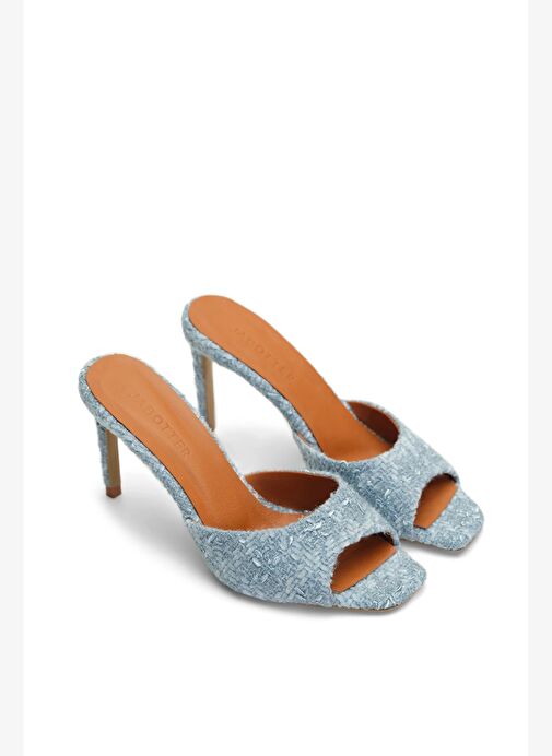 Malvina Tüvit 8 Cm Topuklu Terlik - Görsel 7