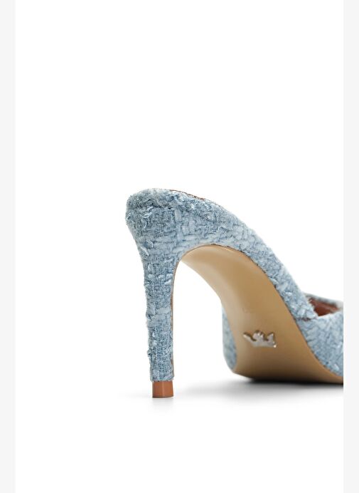 Malvina Tüvit 8 Cm Topuklu Terlik - Görsel 9