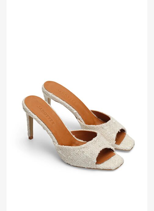 Malvina Tüvit 8 Cm Topuklu Terlik - Görsel 3