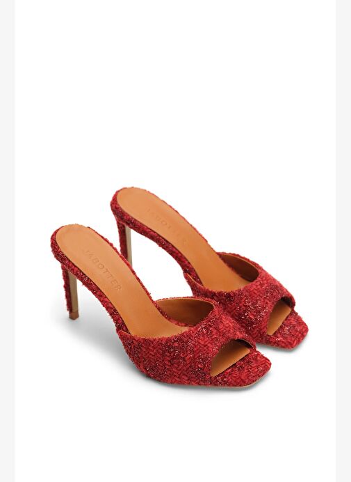 Malvina Tüvit 8 Cm Topuklu Terlik - Görsel 3