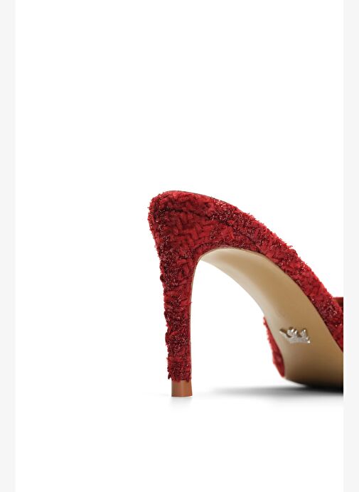 Malvina Tüvit 8 Cm Topuklu Terlik - Görsel 5