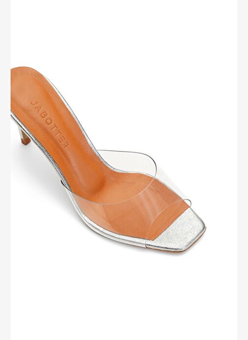 Malvina Deri 8 Cm Topuklu Terlik - Görsel 4