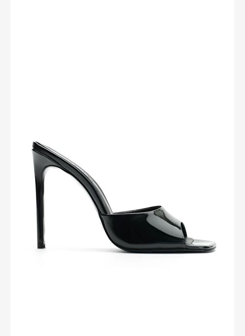 Malvina Rugan 10 Cm Topuklu Terlik - Görsel 6