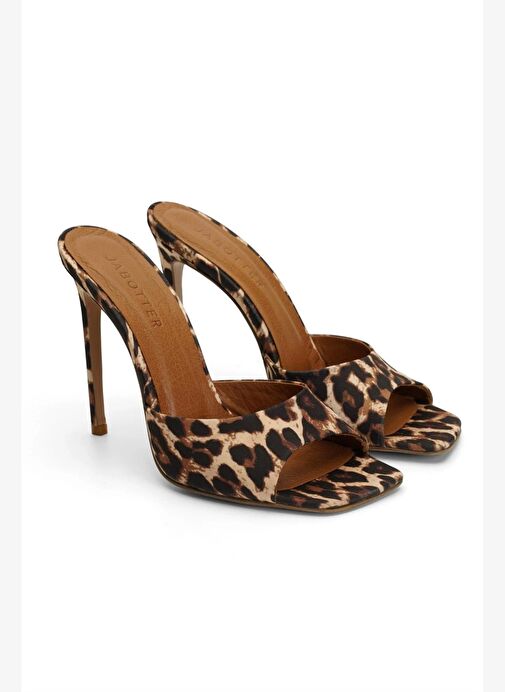 Malvina Saten 10 Cm Topuklu Terlik - Görsel 7