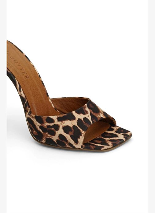 Malvina Saten 10 Cm Topuklu Terlik - Görsel 8