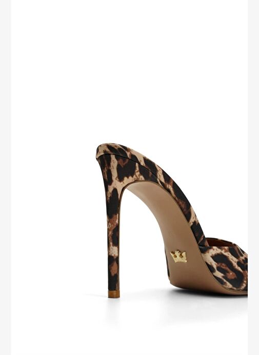 Malvina Saten 10 Cm Topuklu Terlik - Görsel 9