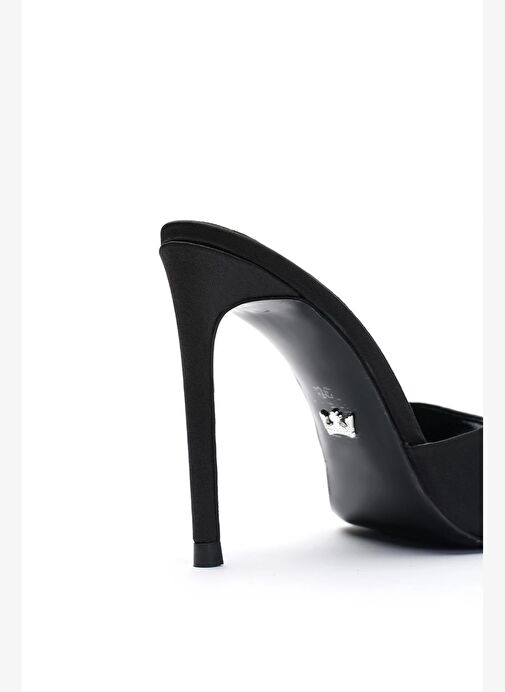 Malvina Saten 10 Cm Topuklu Terlik - Görsel 9