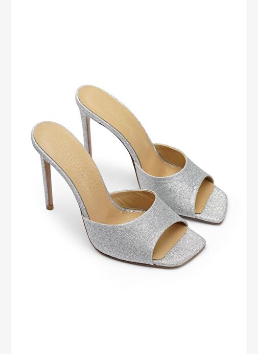 Malvina Simli 10 Cm Topuklu Terlik - Görsel 7