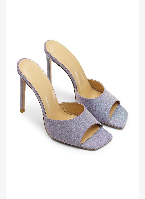 Malvina Simli 10 Cm Topuklu Terlik - Görsel 3