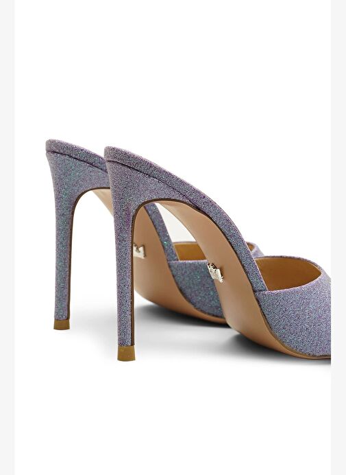 Malvina Simli 10 Cm Topuklu Terlik - Görsel 5