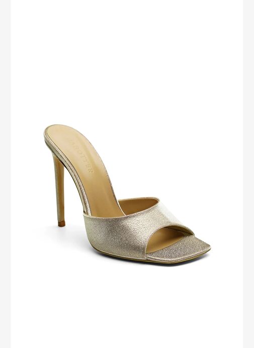 Malvina Simli 10 Cm Topuklu Terlik - Görsel 4