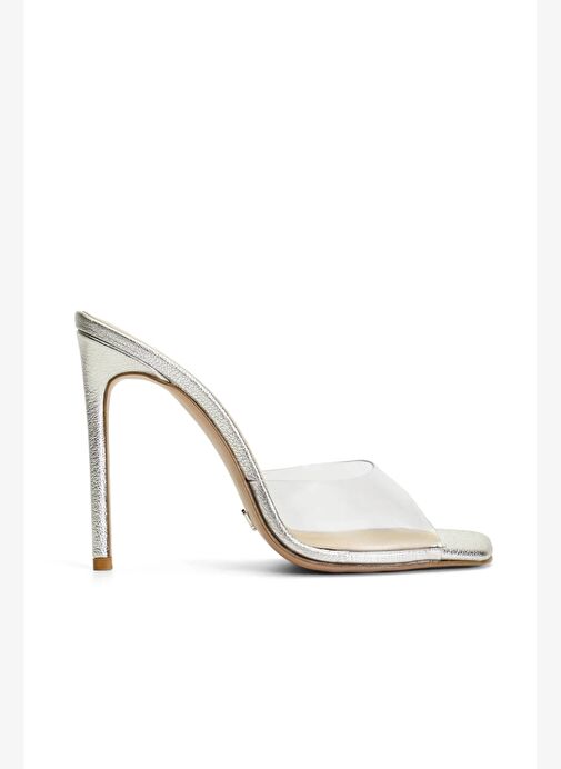 Malvina Deri 10 Cm Topuklu Terlik - Görsel 2