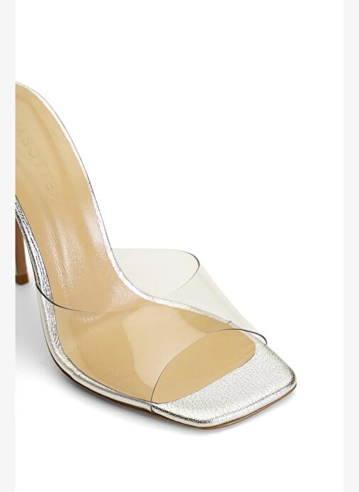 Malvina Deri 10 Cm Topuklu Terlik - Görsel 4