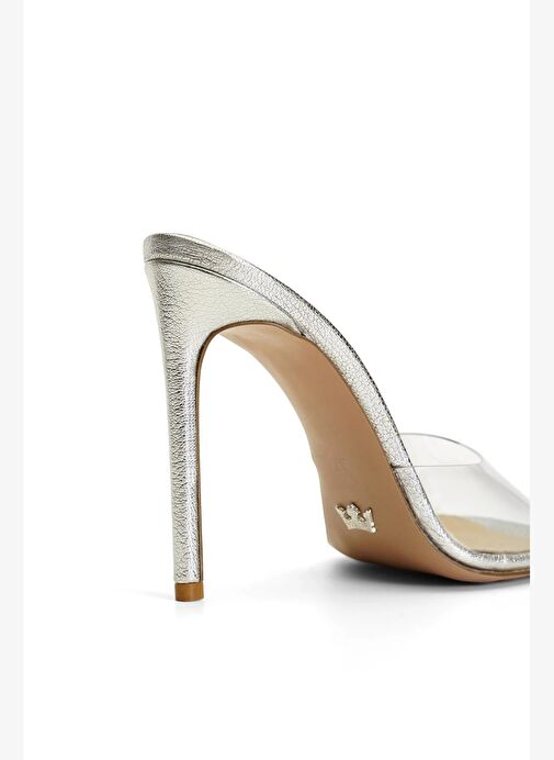 Malvina Deri 10 Cm Topuklu Terlik - Görsel 5