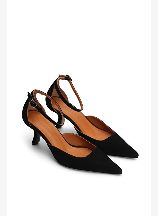 Martina Süet 6 Cm Stiletto - Görsel 3