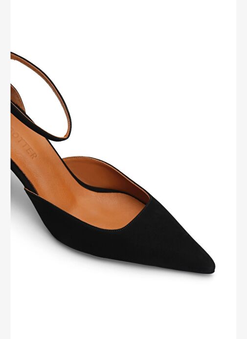 Martina Süet 6 Cm Stiletto - Görsel 4