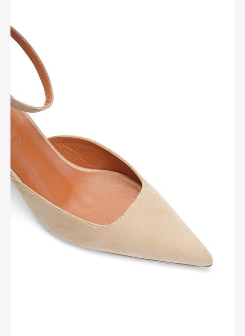 Martina Süet 6 Cm Stiletto - Görsel 4