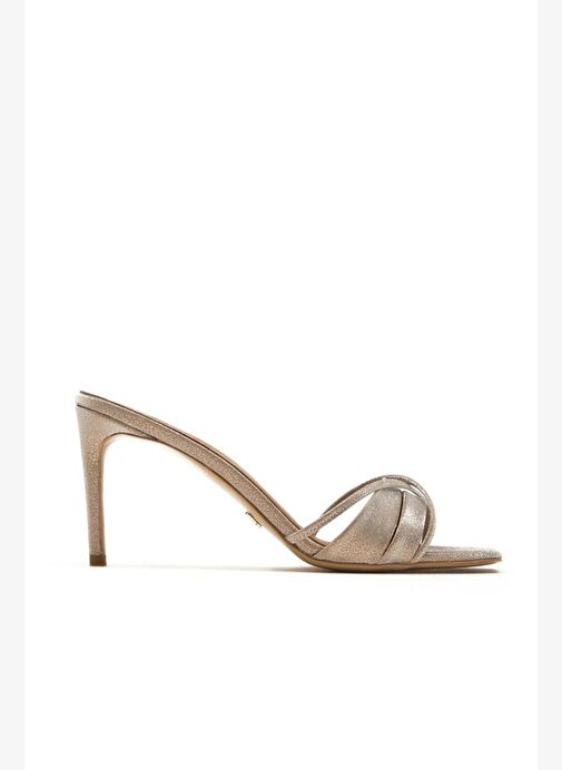 Merly Simli 8 Cm Topuklu Terlik - Görsel 2