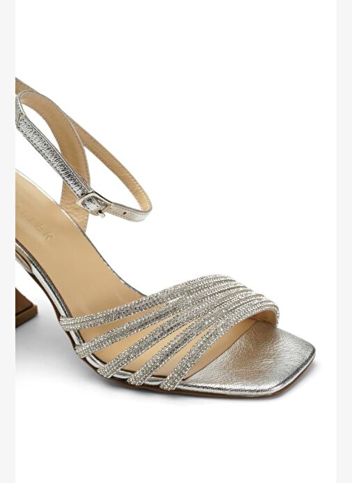 Mısha Deri 8 Cm Topuklu Ayakkabı - Görsel 4