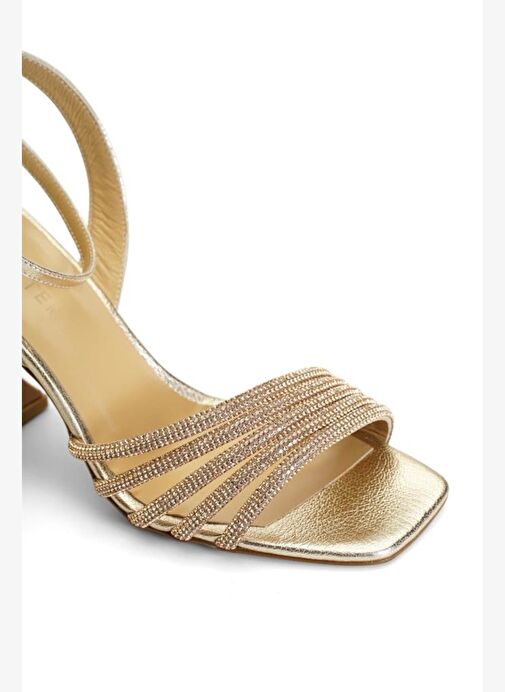 Mısha Deri 8 Cm Topuklu Ayakkabı - Görsel 9