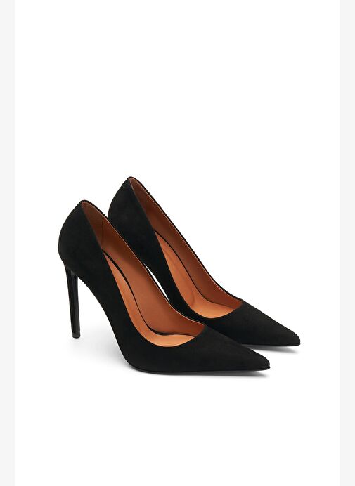 Monaco Süet 10 Cm Stiletto - Görsel 3