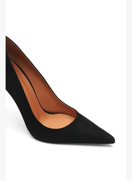 Monaco Süet 10 Cm Stiletto - Görsel 4
