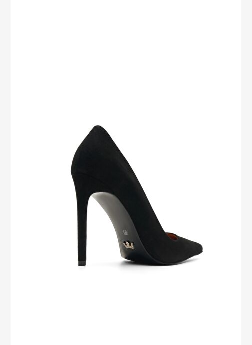 Monaco Süet 10 Cm Stiletto - Görsel 5