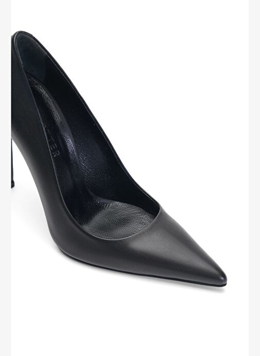 Monaco Deri 10 Cm Stiletto - Görsel 4