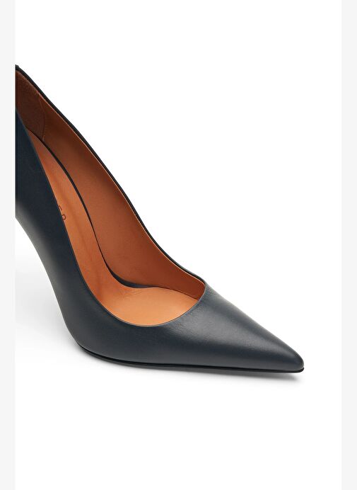 Monaco Deri 10 Cm Stiletto - Görsel 4