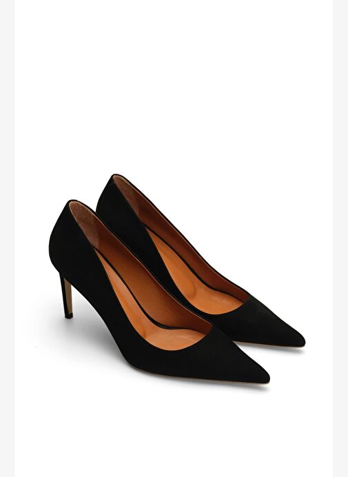 Naples Süet 8 Cm Stiletto - Görsel 3