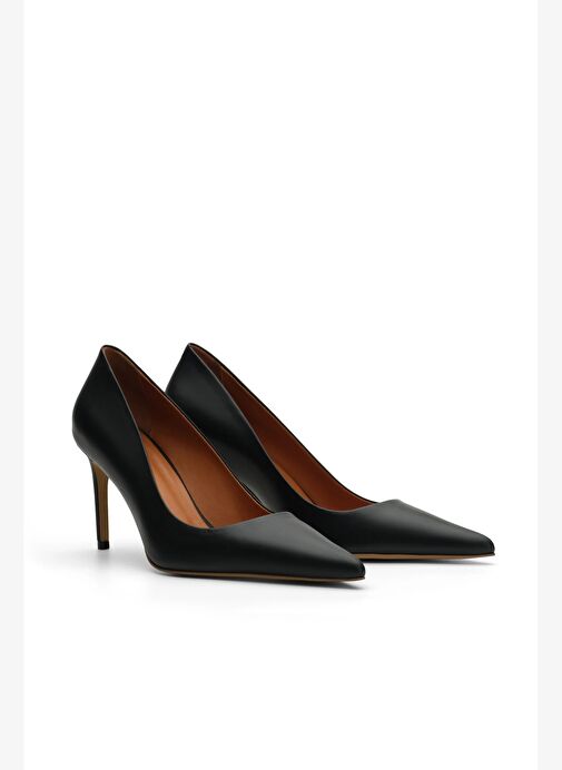 Naples Deri 8 Cm Stiletto - Görsel 3