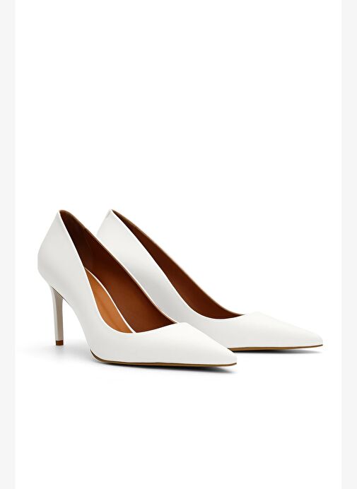 Naples Deri 8 Cm Stiletto - Görsel 3