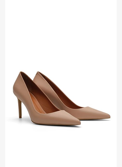 Naples Deri 8 Cm Stiletto - Görsel 3