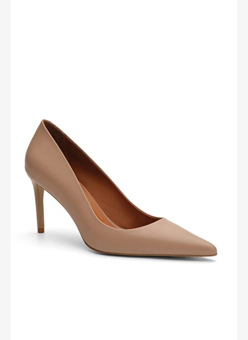 Naples Deri 8 Cm Stiletto - Görsel 4