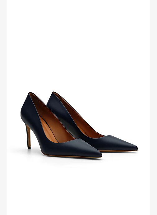 Naples Deri 8 Cm Stiletto - Görsel 3