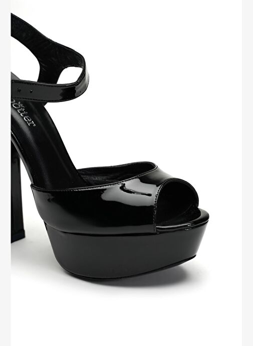 Nıfty Rugan 14 Cm Platform Topuklu Ayakkabı - Görsel 4