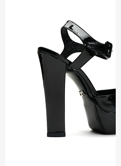 Nıfty Rugan 14 Cm Platform Topuklu Ayakkabı - Görsel 5