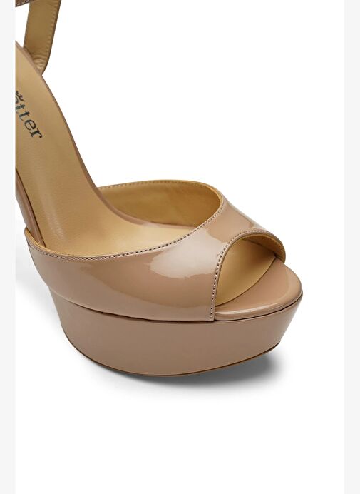 Nıfty Rugan 14 Cm Platform Topuklu Ayakkabı - Görsel 4