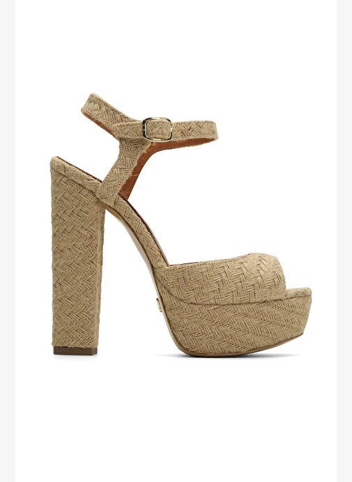Nıfty Jüt 14 Cm Platform Topuklu Ayakkabı - Görsel 2